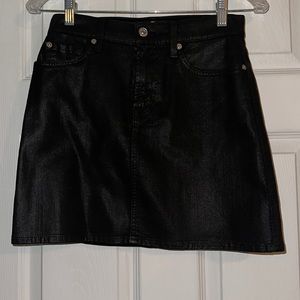 7 For All Mankind Denim Skirt